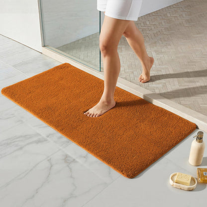 Ultra Soft Absorbent Bath Mat with Rubber Backing