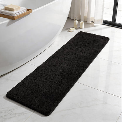 Ultra Soft Absorbent Bath Mat with Rubber Backing