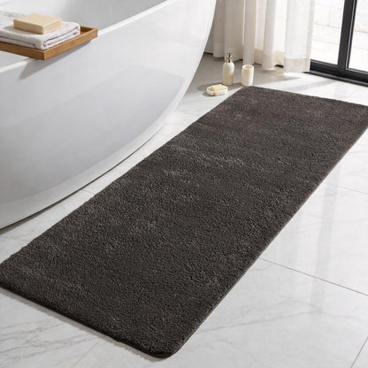 Ultra Soft Absorbent Bath Mat with Rubber Backing