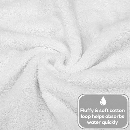Premium Cotton Bath Towel Set Soft Absorbent Trio