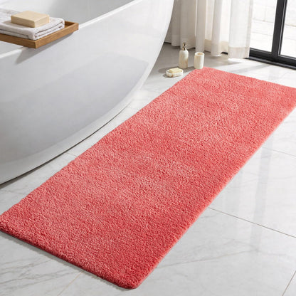 Ultra Soft Absorbent Bath Mat with Rubber Backing