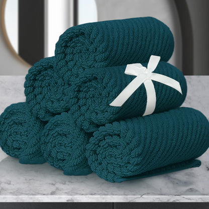 Cotton Bathroom Towel Gift Set 6-Piece Collection