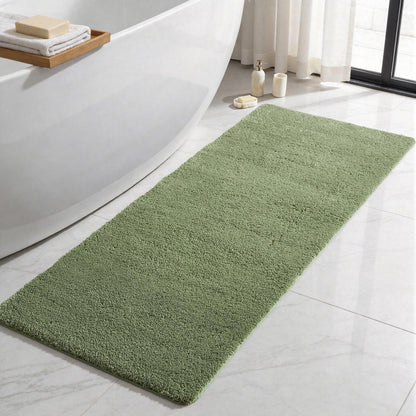 Ultra Soft Absorbent Bath Mat with Rubber Backing