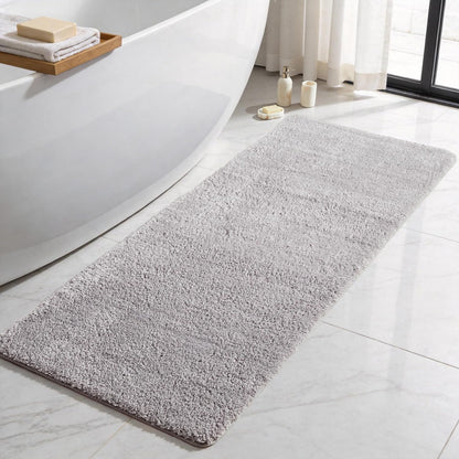 Ultra Soft Absorbent Bath Mat with Rubber Backing