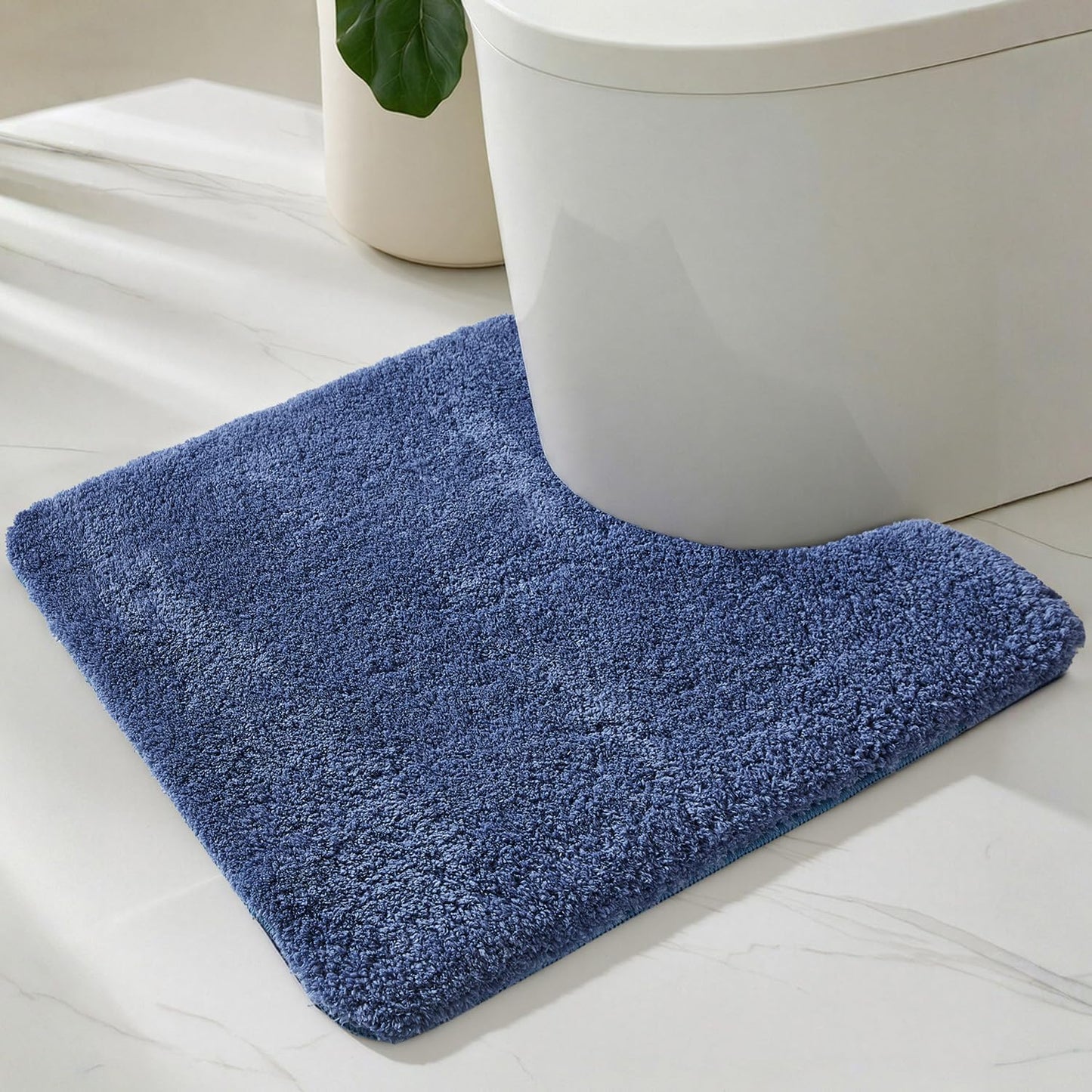 Ultra Soft Absorbent Bath Mat with Rubber Backing