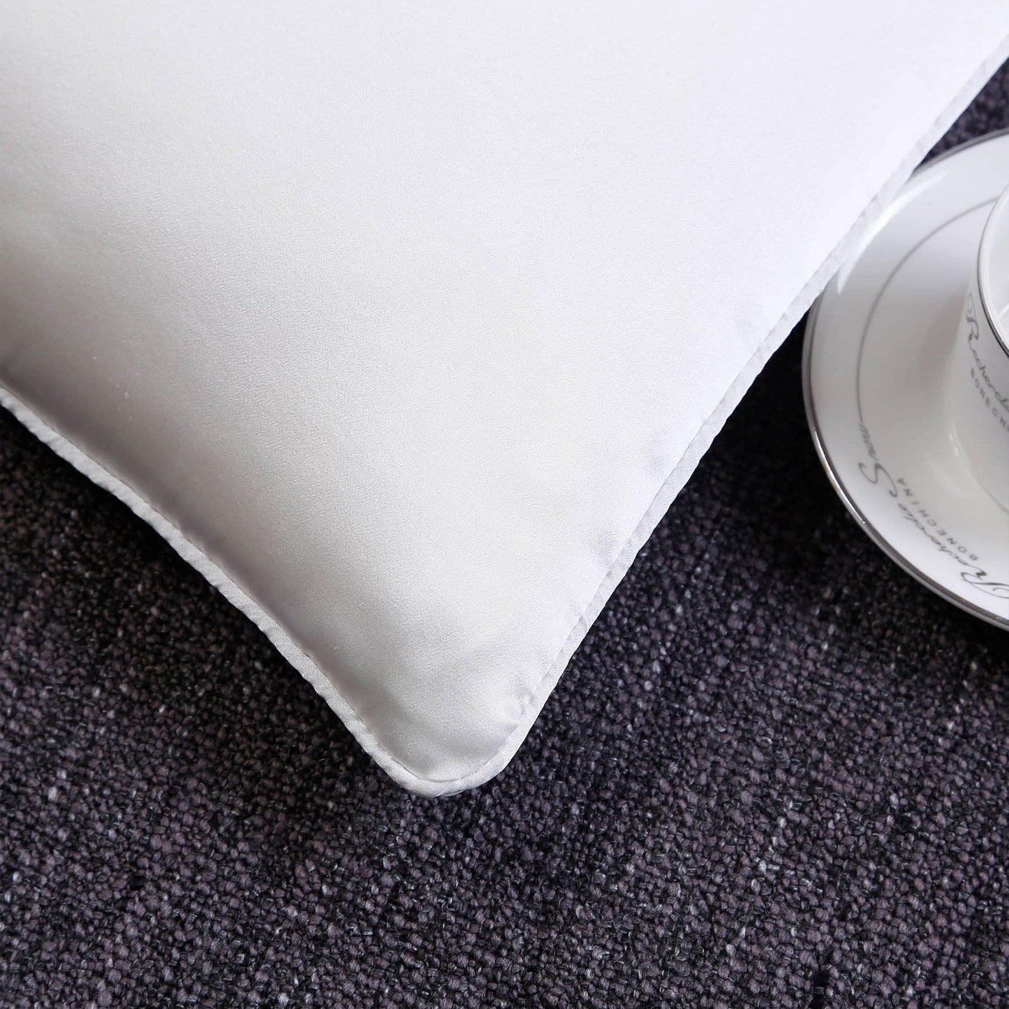 Silk Filled Pillow Insert Soft Luxury Bedding