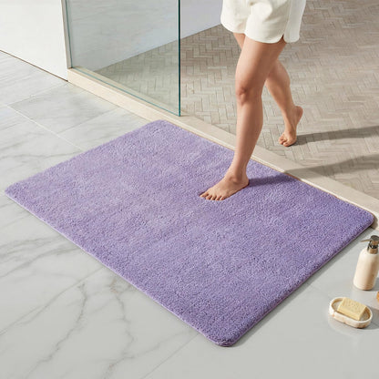 Ultra Soft Absorbent Bath Mat with Rubber Backing