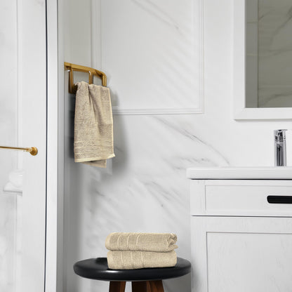 Soft Cotton Hand Towel Set Quick-Dry 6-Pack