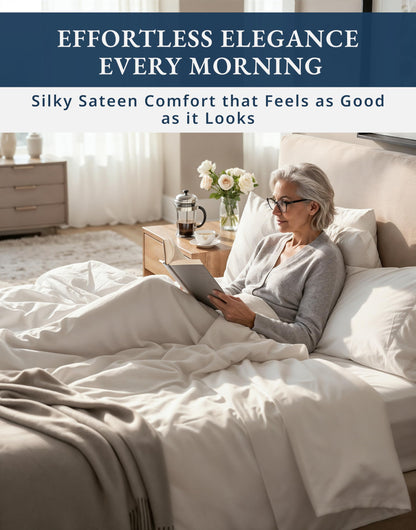 Egyptian Cotton Sheet Set 1000 Thread Count Soft