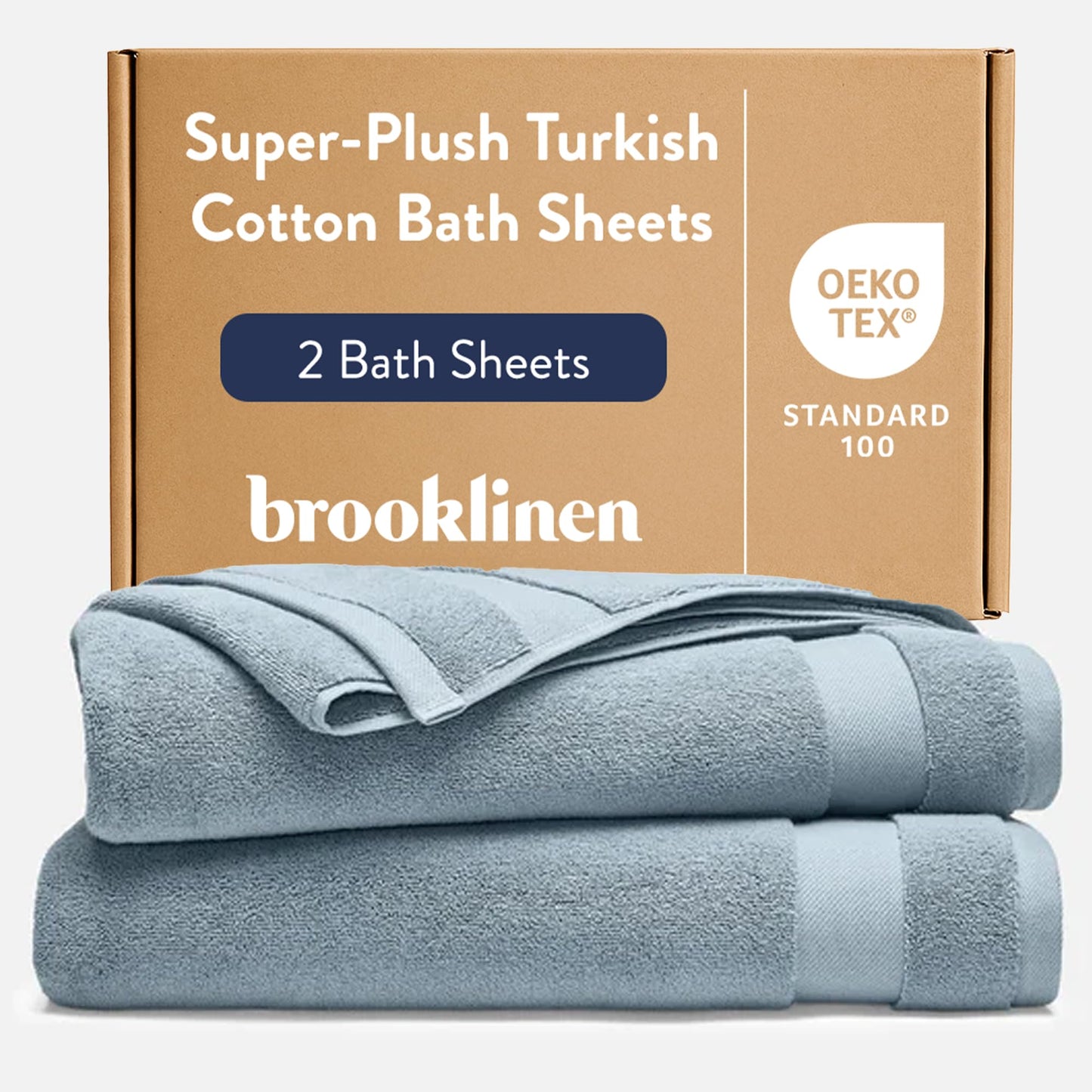 Super Plush Cotton Bath Towels Aloe Collection