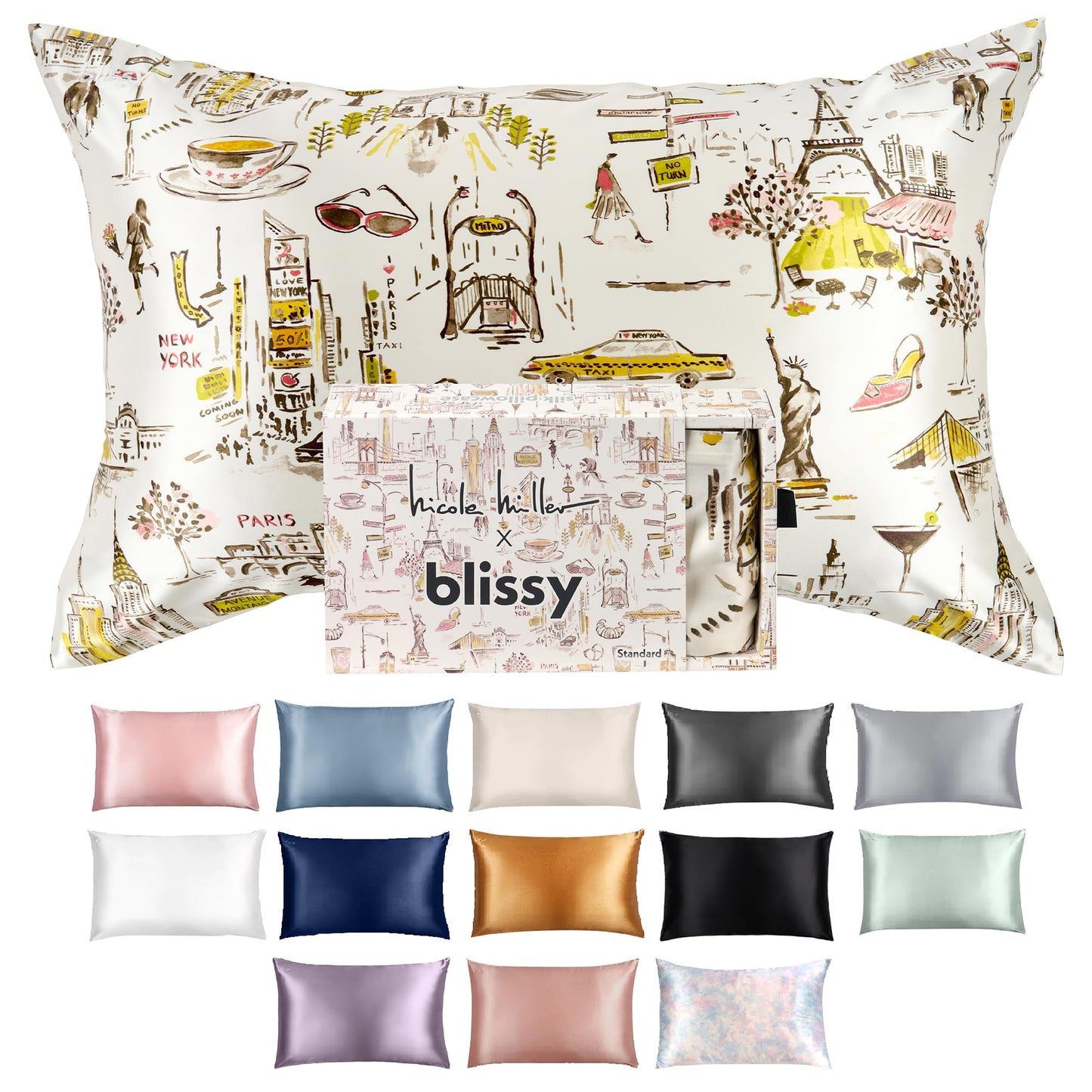 Pure Mulberry Silk Pillowcase 22 Momme Luxury Cover
