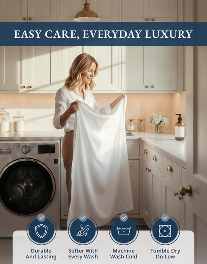 Egyptian Cotton Sheet Set 1000 Thread Count Soft