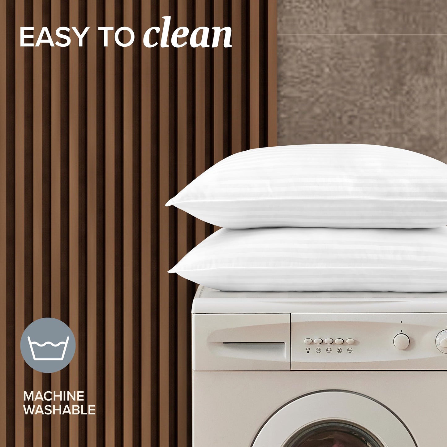 Cooling Down Alternative Bed Pillows Set of 2