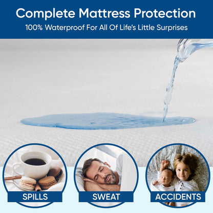 Sleepsteady Luxury Tencel Mattress Protector