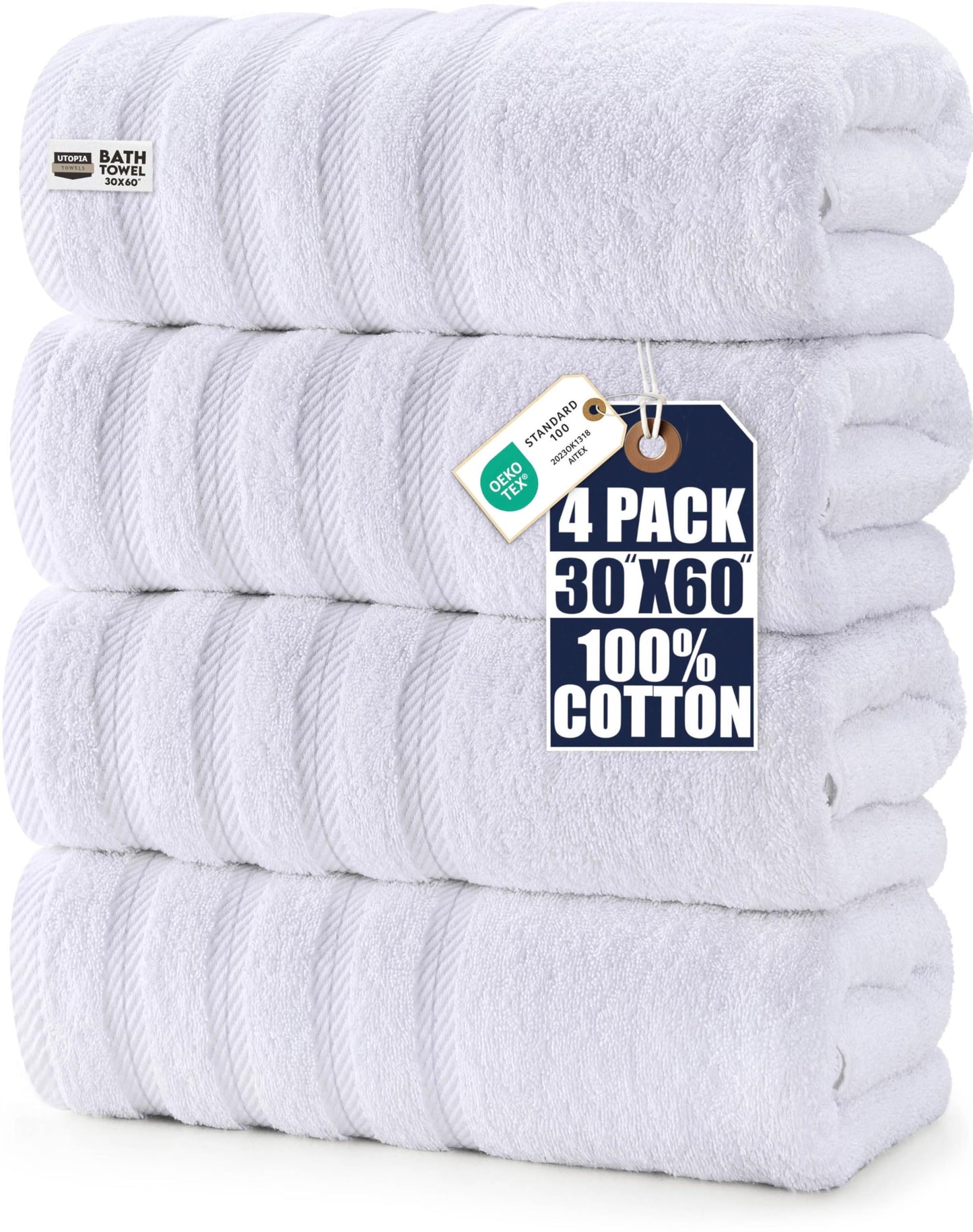 Utopia Towels 100% Cotton Towels