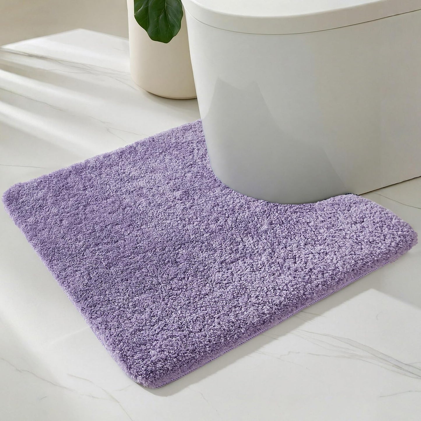Ultra Soft Absorbent Bath Mat with Rubber Backing