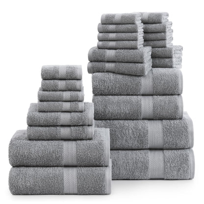 Complete Cotton Bathroom Towel Set Extra Large