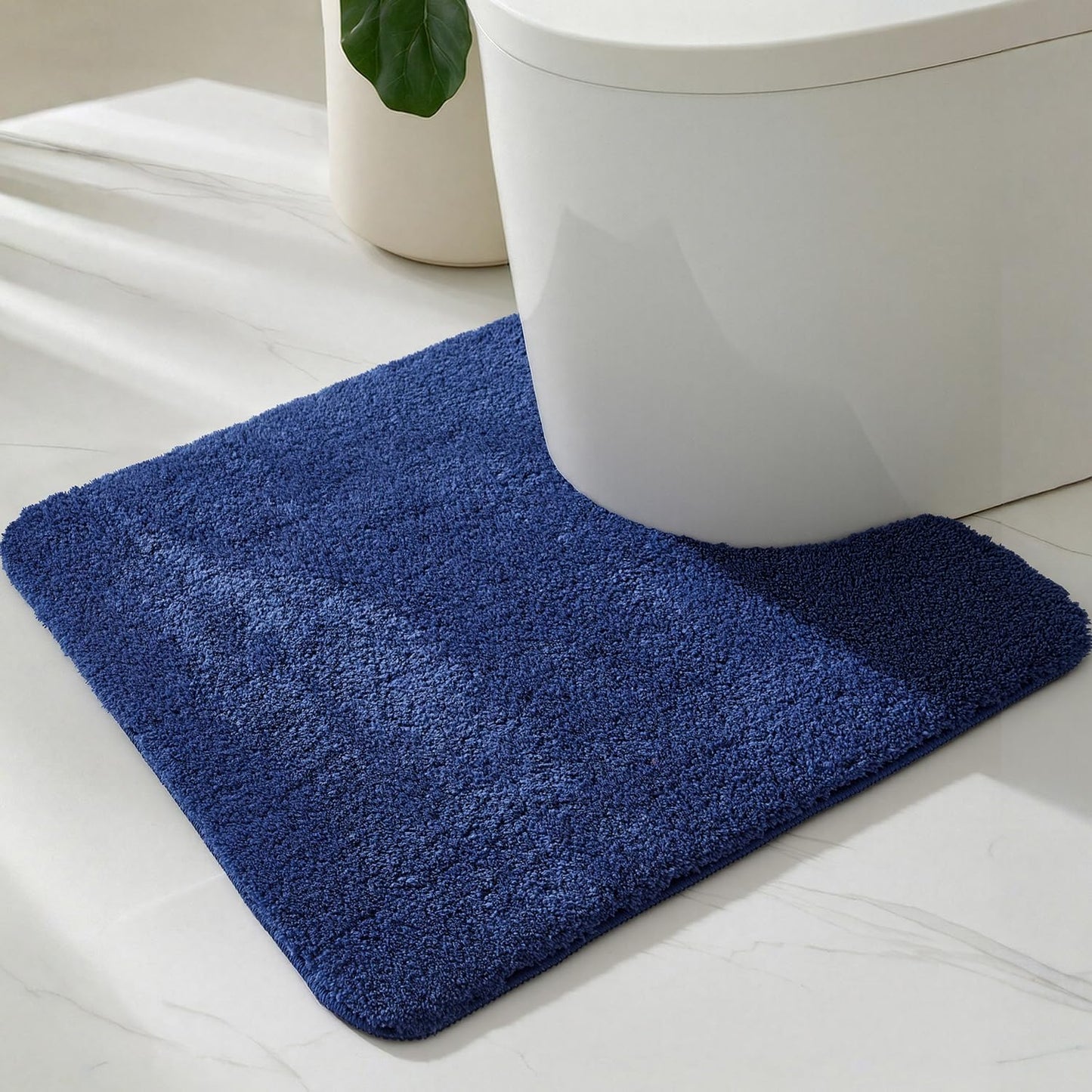 Ultra Soft Absorbent Bath Mat with Rubber Backing