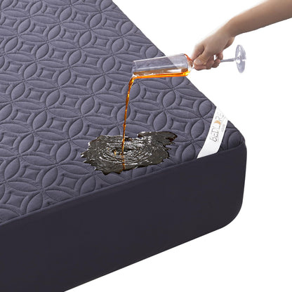 Waterproof Quilted Mattress Protector Deep Pocket Cover