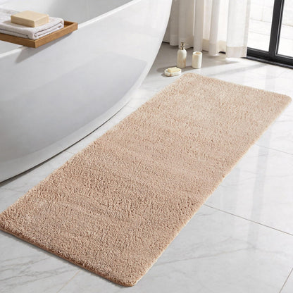 Ultra Soft Absorbent Bath Mat with Rubber Backing