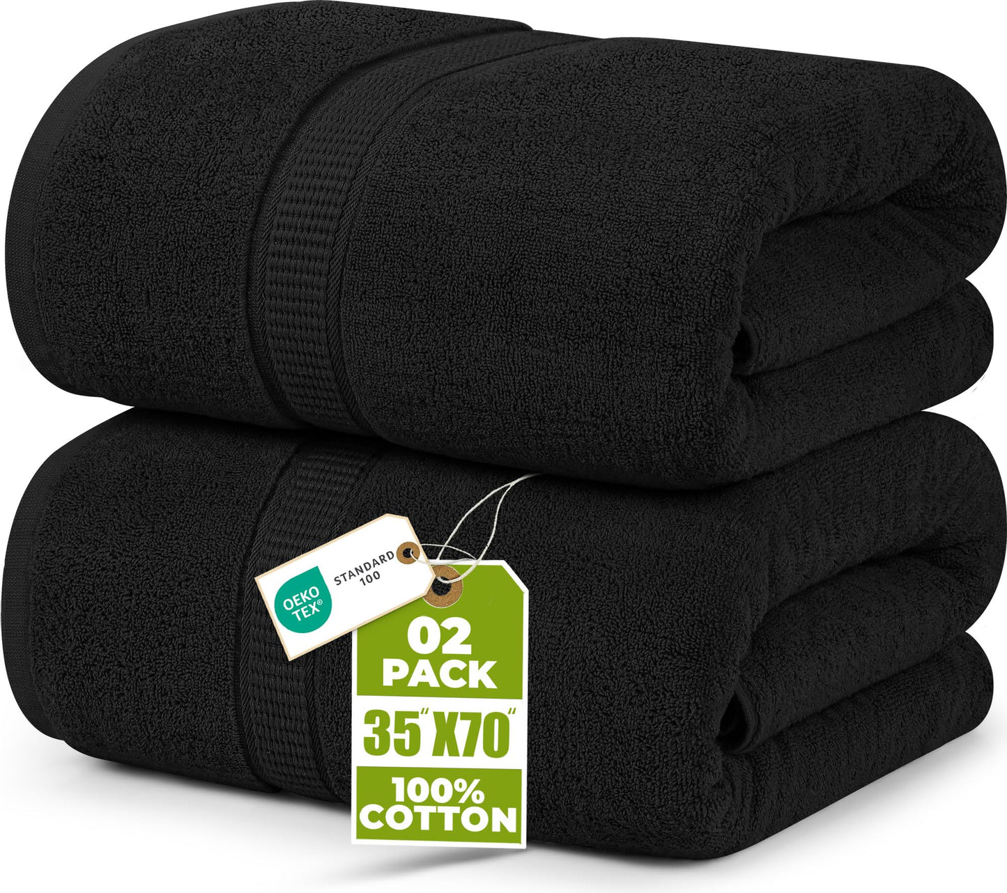 Jumbo Cotton Bath Sheet Extra Large Soft Quick-Dry