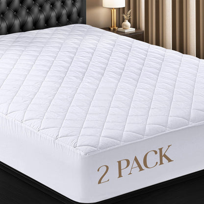 Quilted Mattress Pad Protector with Deep Pocket Fit