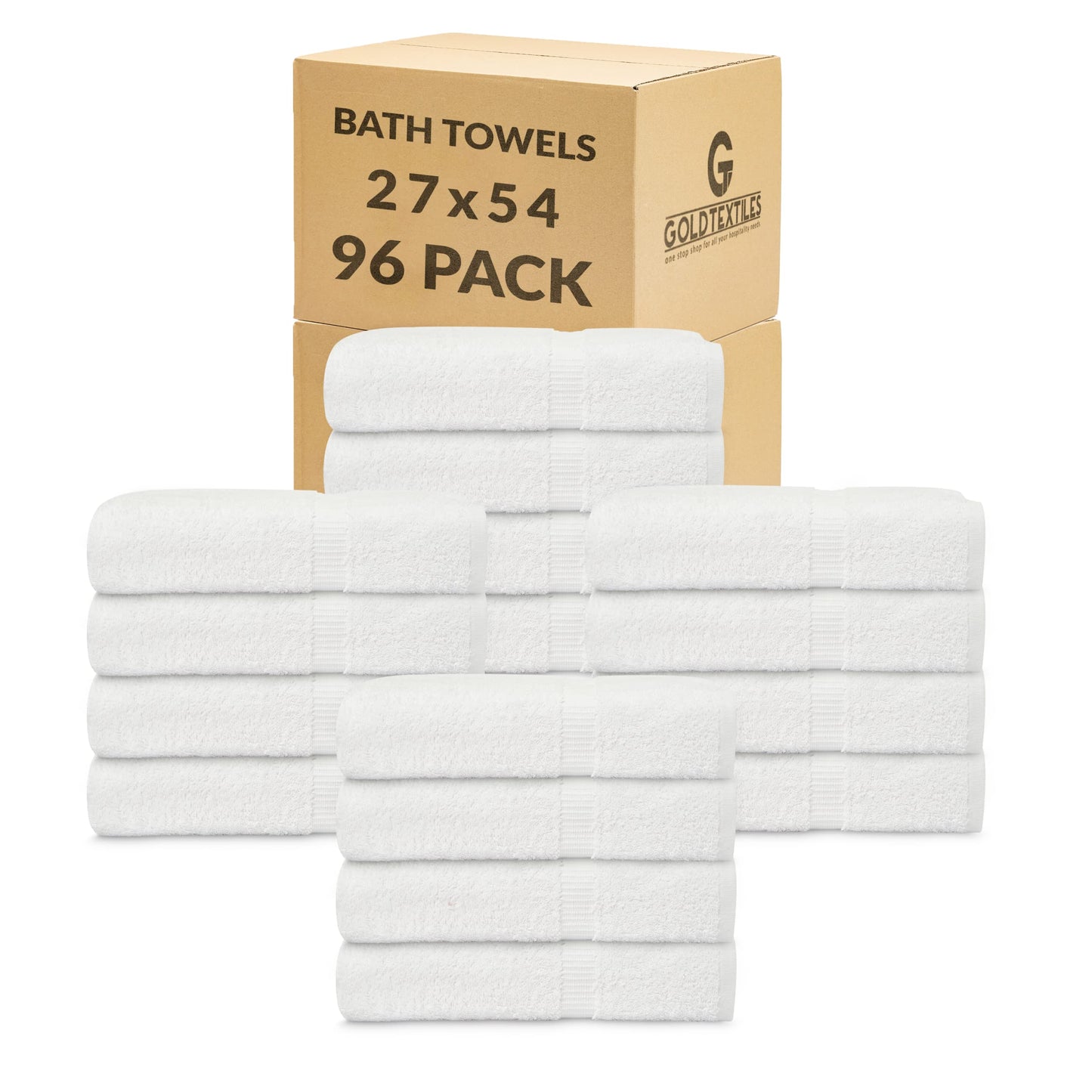 Premium Cotton Bath Towel Set Soft Absorbent Trio