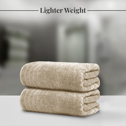 Extra Large Cotton Bath Towels Soft Quick-Dry 4-Pack