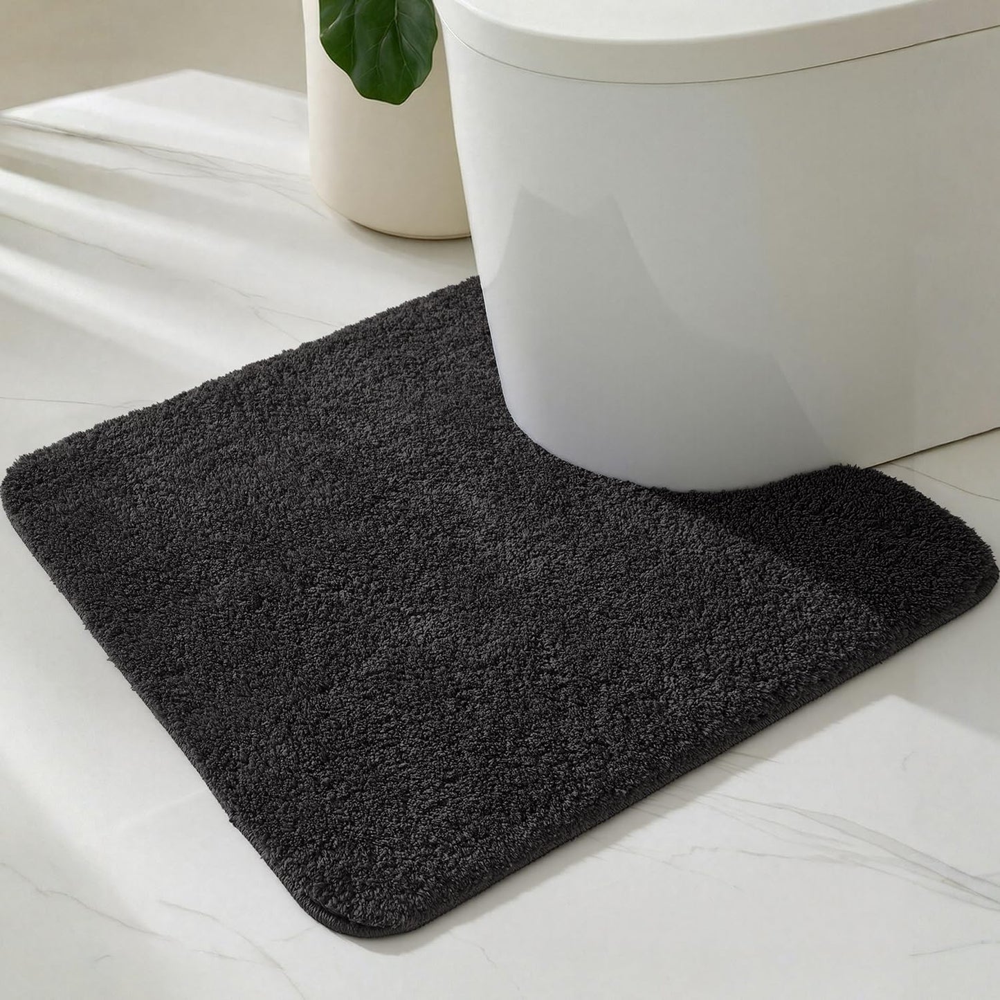 Ultra Soft Absorbent Bath Mat with Rubber Backing