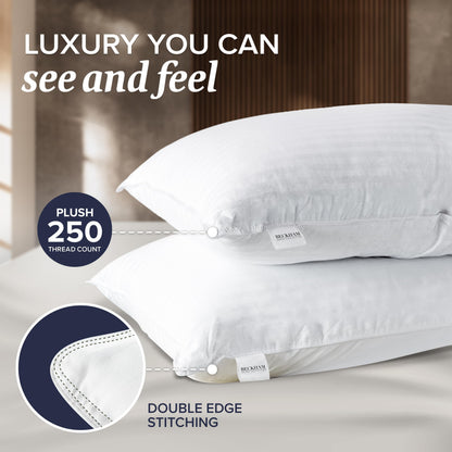 Cooling Down Alternative Bed Pillows Set of 2