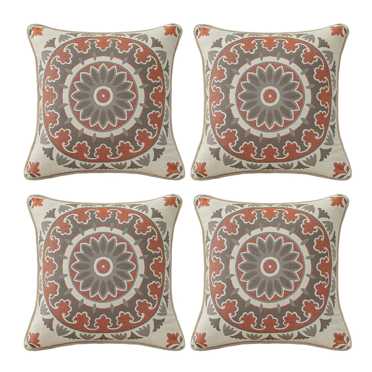 Outdoor Decorative Pillow Set for Patio Couch