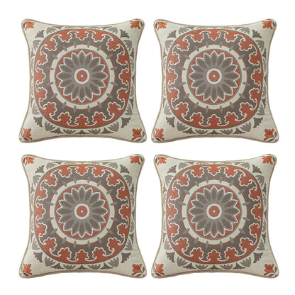 Outdoor Decorative Pillow Set for Patio Couch