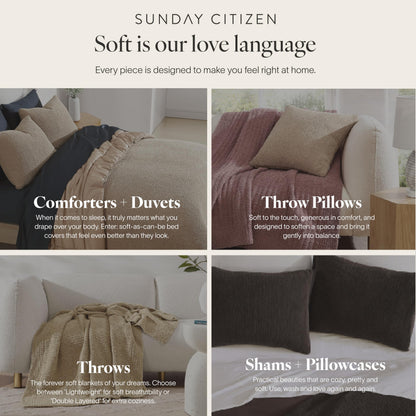Plush Memory Foam Decorative Pillow for Sofa Bed