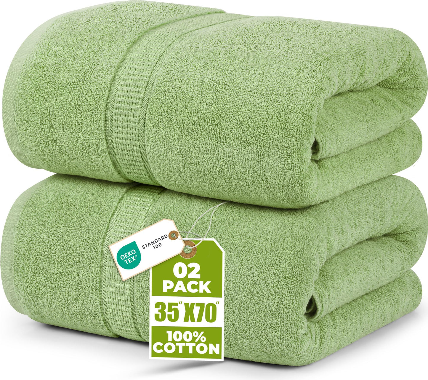Jumbo Cotton Bath Sheet Extra Large Soft Quick-Dry