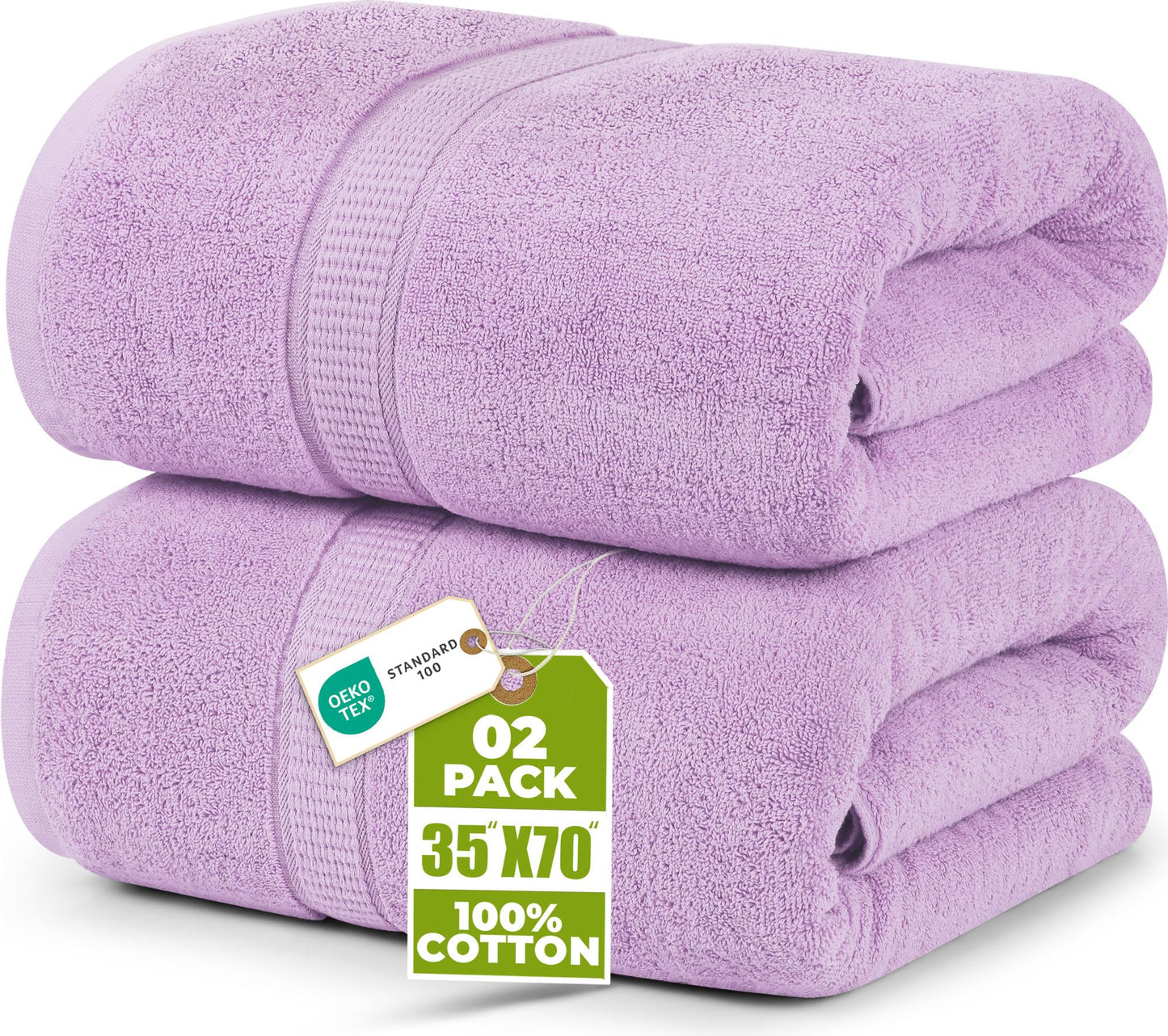 Jumbo Cotton Bath Sheet Extra Large Soft Quick-Dry