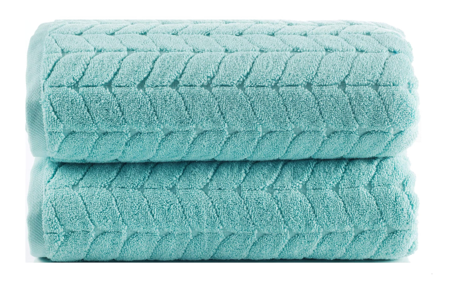 Turkish Cotton Towel Set Soft Plush Jacquard Design