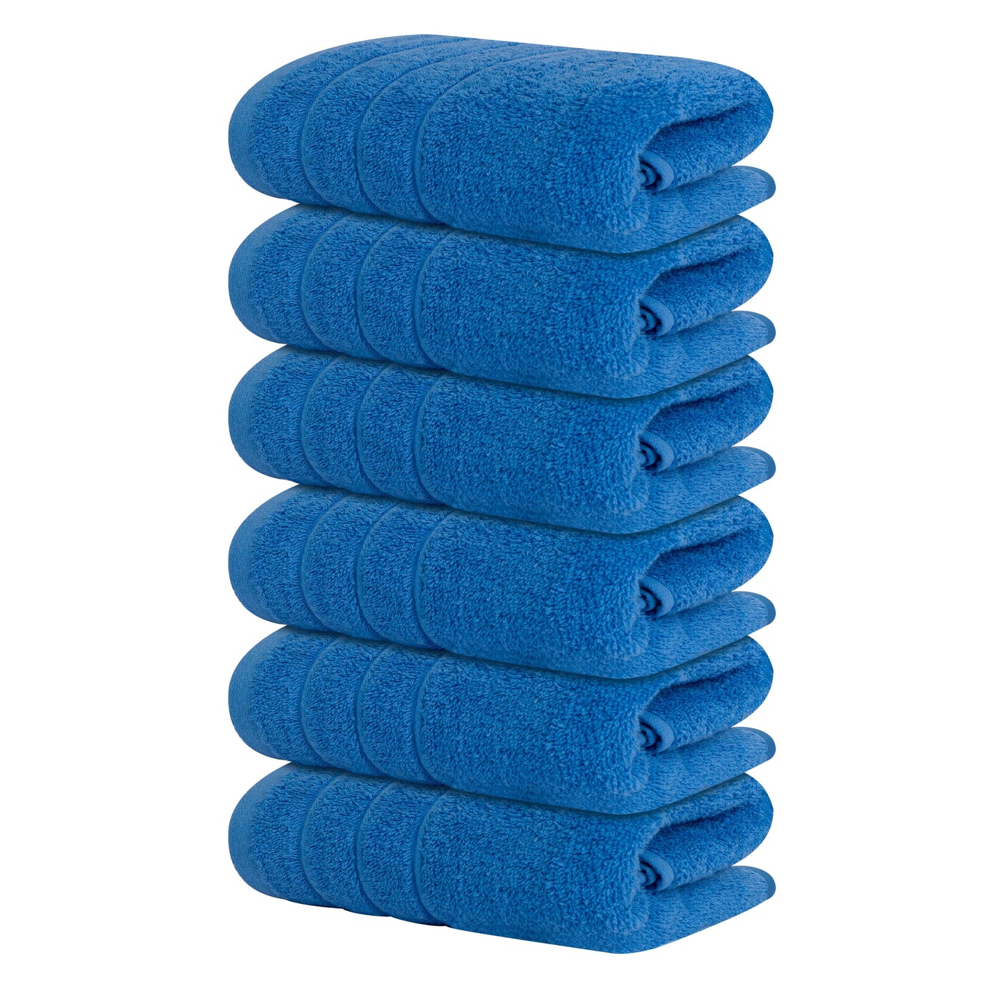 Soft Cotton Hand Towel Set Quick-Dry 6-Pack