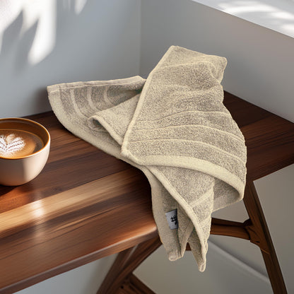 Soft Cotton Hand Towel Set Quick-Dry 6-Pack