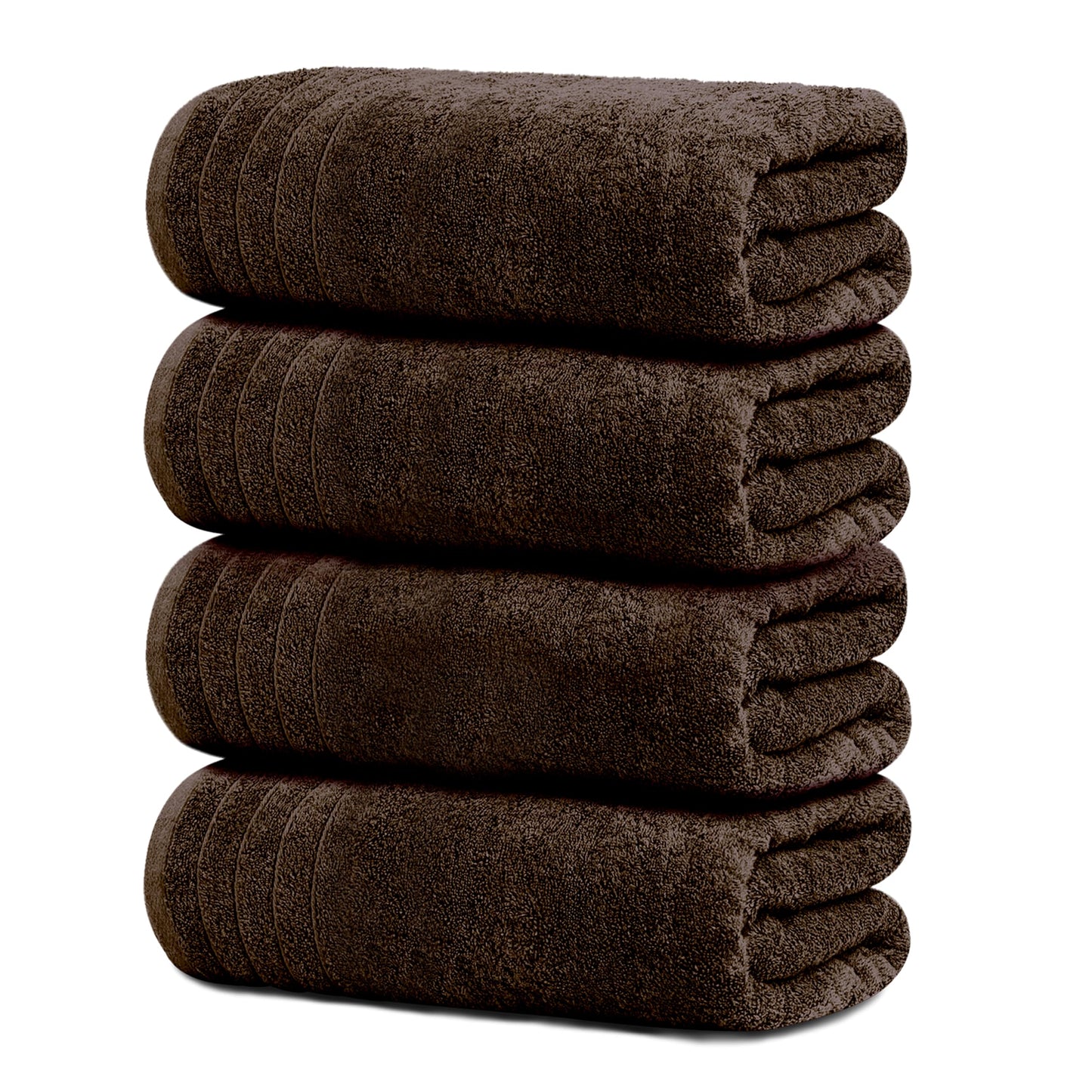 Extra Large Cotton Bath Towels Soft Quick-Dry 4-Pack