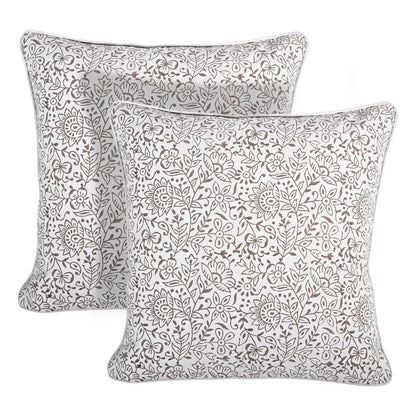 Block Print Cotton Decorative Cushion Cover Set