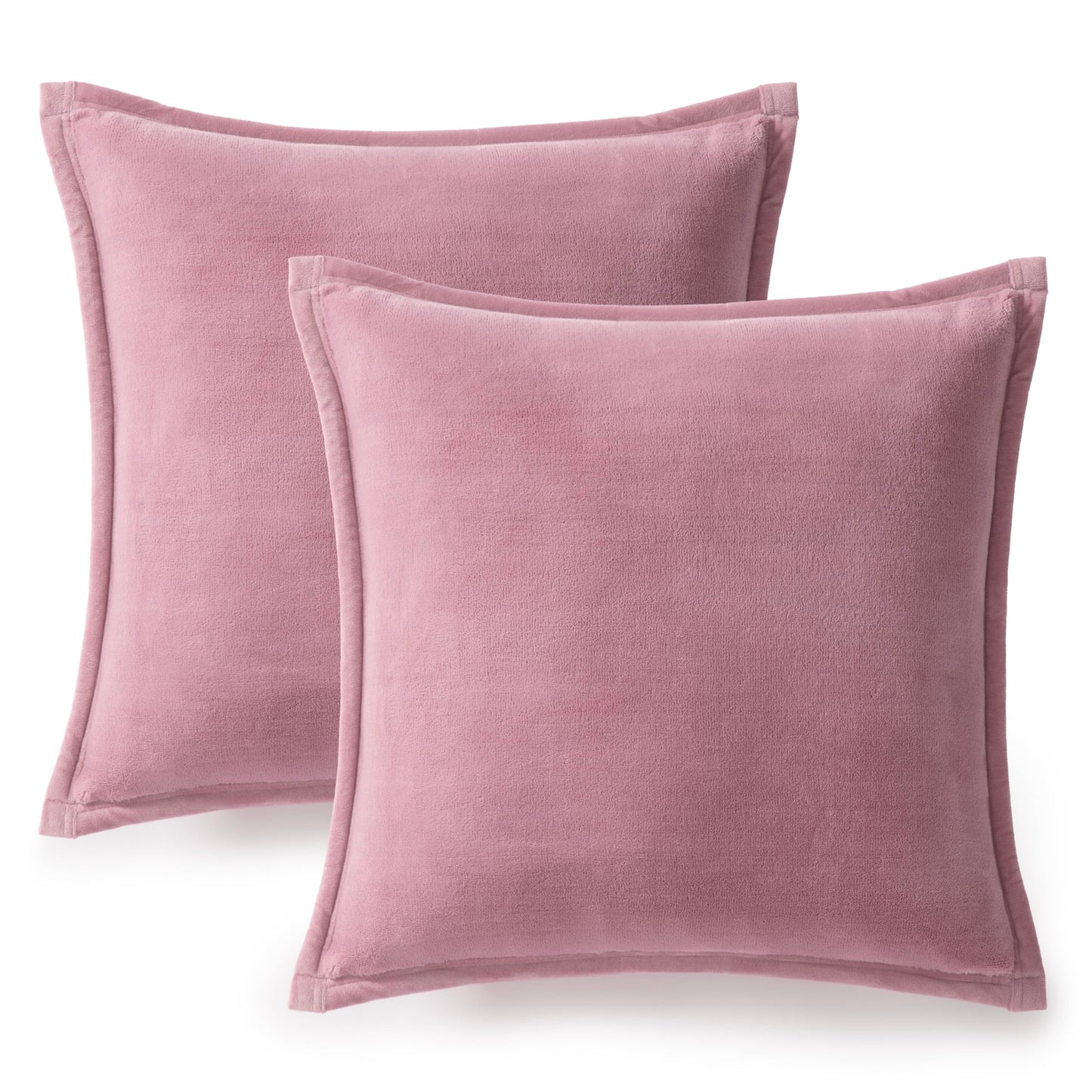 Soft Plush Decorative Accent Pillows Set of 2