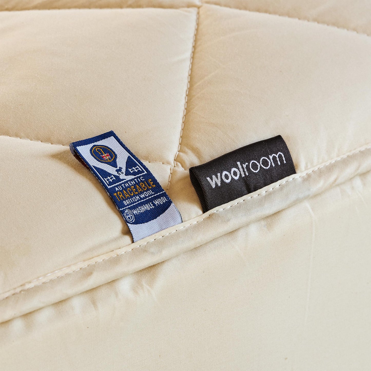 Natural Wool Mattress Protector Thermoregulating Cover