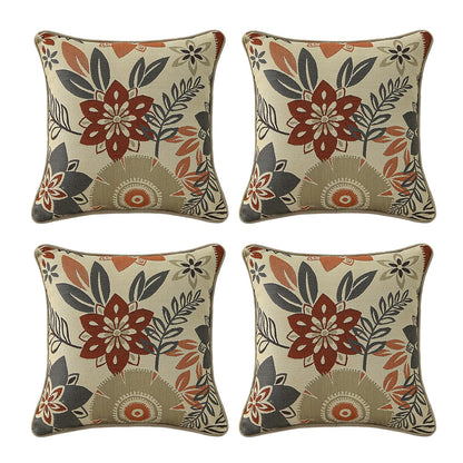 Outdoor Decorative Pillow Set for Patio Couch
