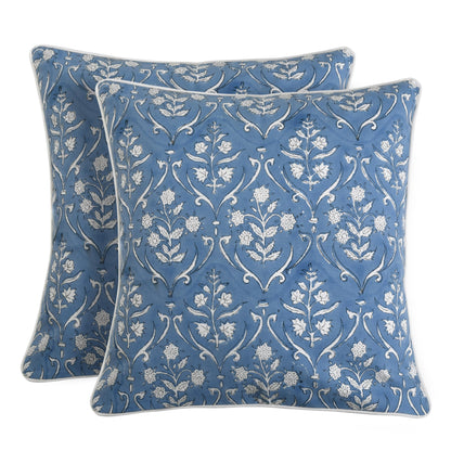 Block Print Cotton Decorative Cushion Cover Set
