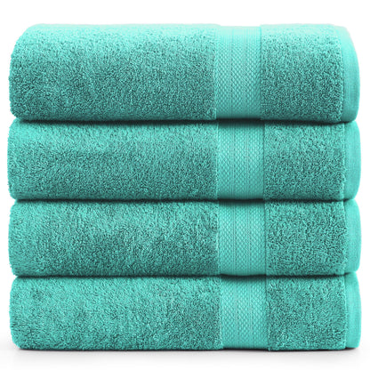 Complete Cotton Bathroom Towel Set Extra Large